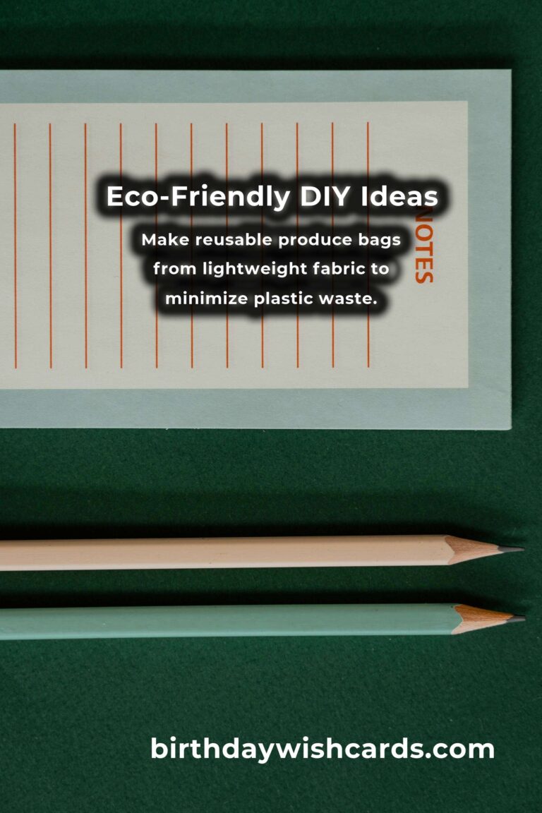 10 Eco-Friendly DIY Projects for Sustainable Living