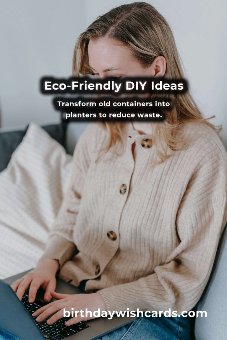 10 Eco-Friendly DIY Projects for Sustainable Living