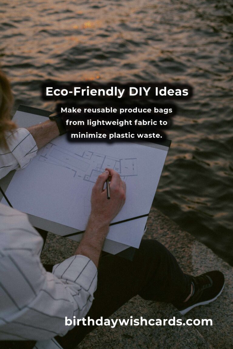 10 Eco-Friendly DIY Projects for Sustainable Living