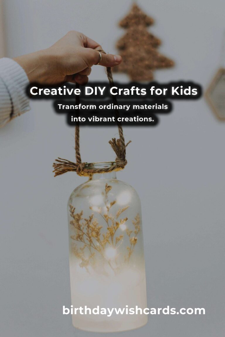 10 Exciting DIY Crafts for Kids to Ignite Creativity