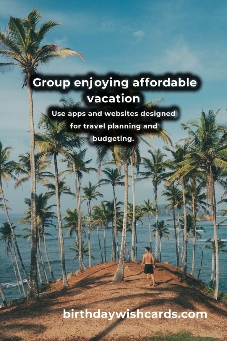 10 Financial Hacks for Planning an Affordable Group Vacation