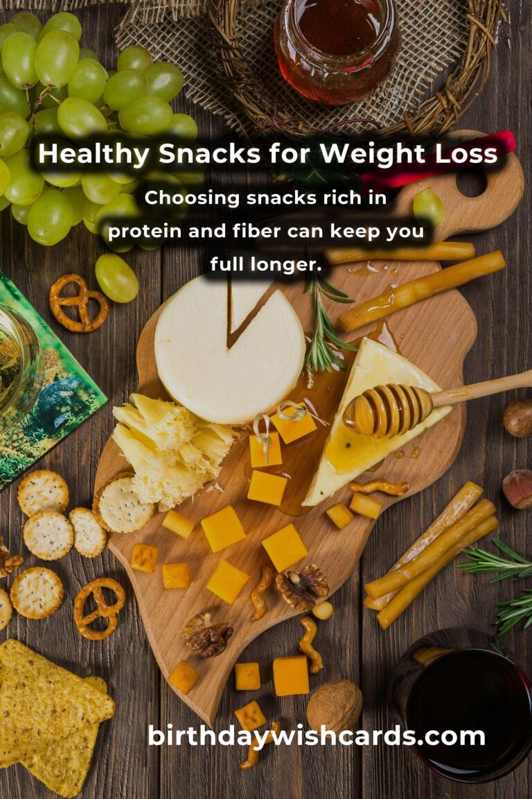 10 Healthy Snacks for Weight Loss and Energy Boost
