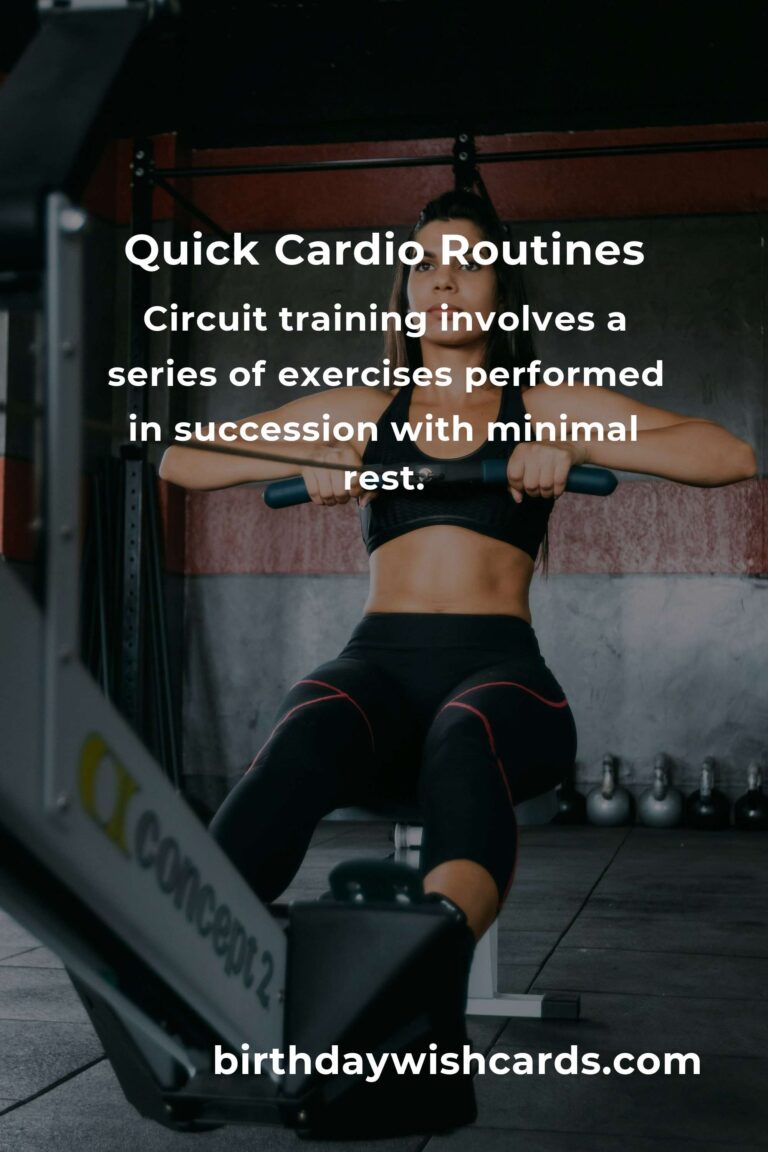 10-Minute Cardio Workouts for Busy Days: Quick Fitness Solutions