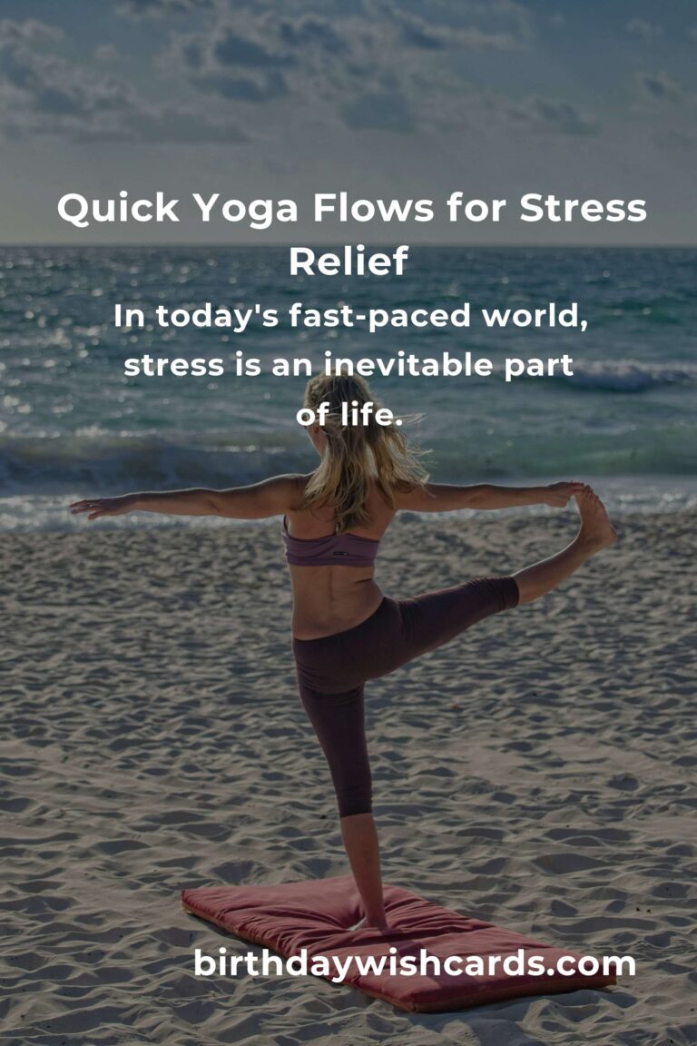 10-Minute Yoga Flows for Stress Relief: Quick and Effective Practices