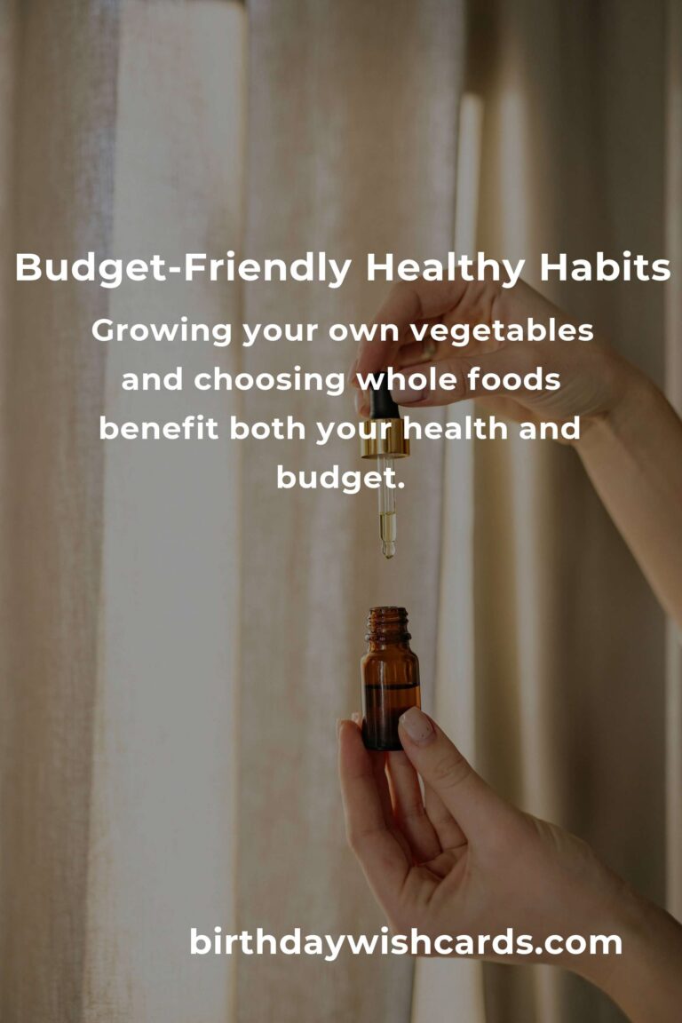 14 Tips for Budget-Friendly Healthy Habits
