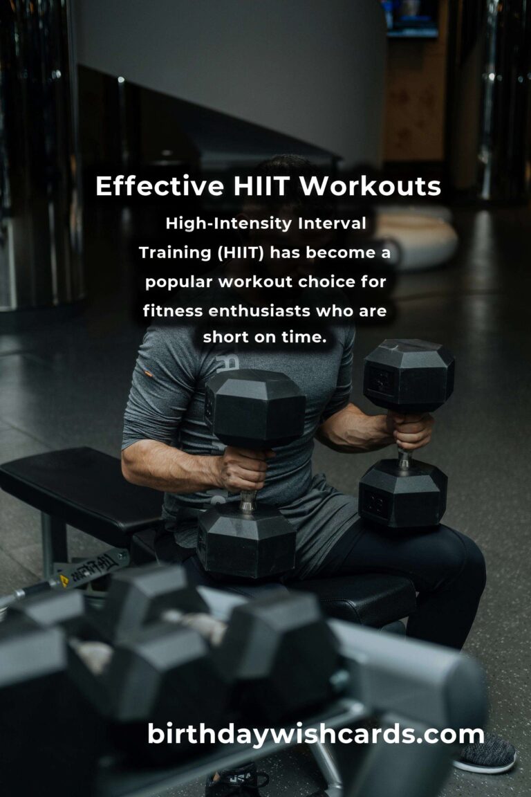 15-Minute HIIT Workouts for Quick Fitness