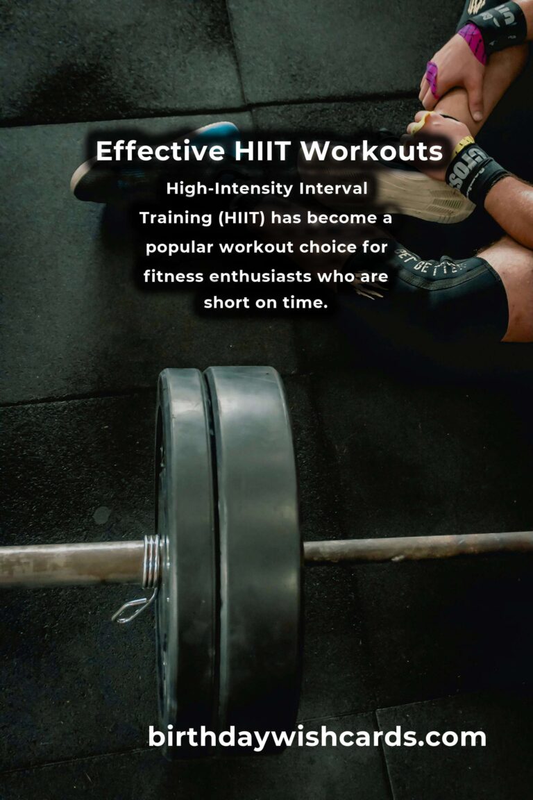 15-Minute HIIT Workouts for Quick Fitness