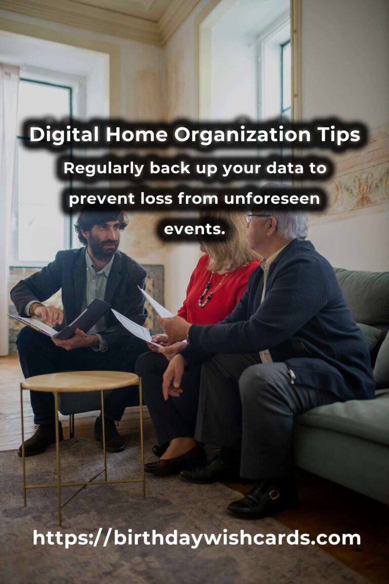 27 Effective Tips for Digital Home Organization