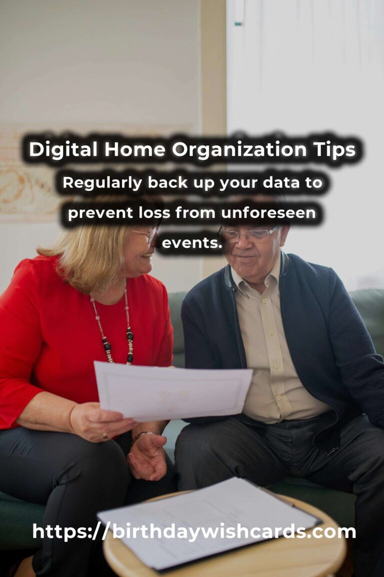 27 Effective Tips for Digital Home Organization