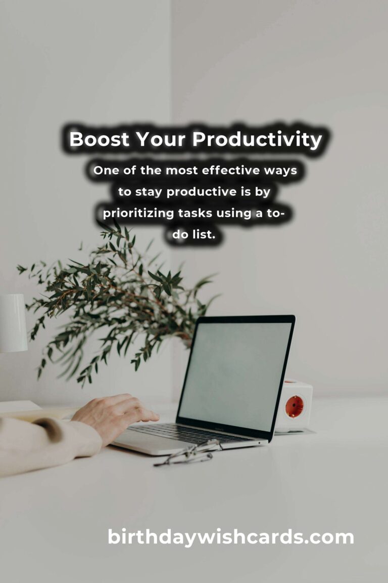 5 Effective Strategies to Enhance Productivity in a Busy Work-Life