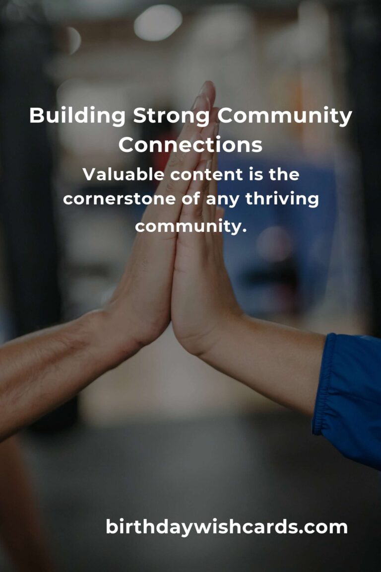 5 Effective Tips for Building a Strong Community