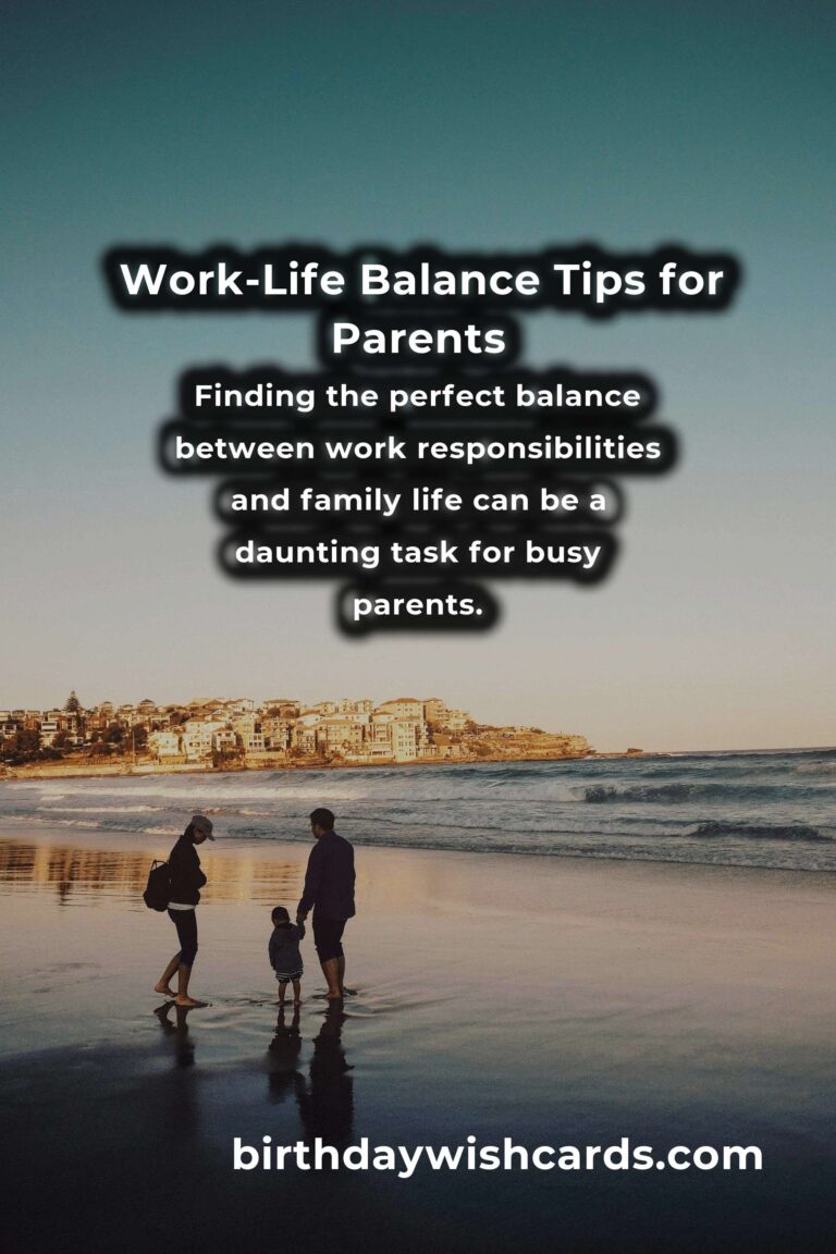 5 Effective Work-Life Balance Hacks for Busy Parents