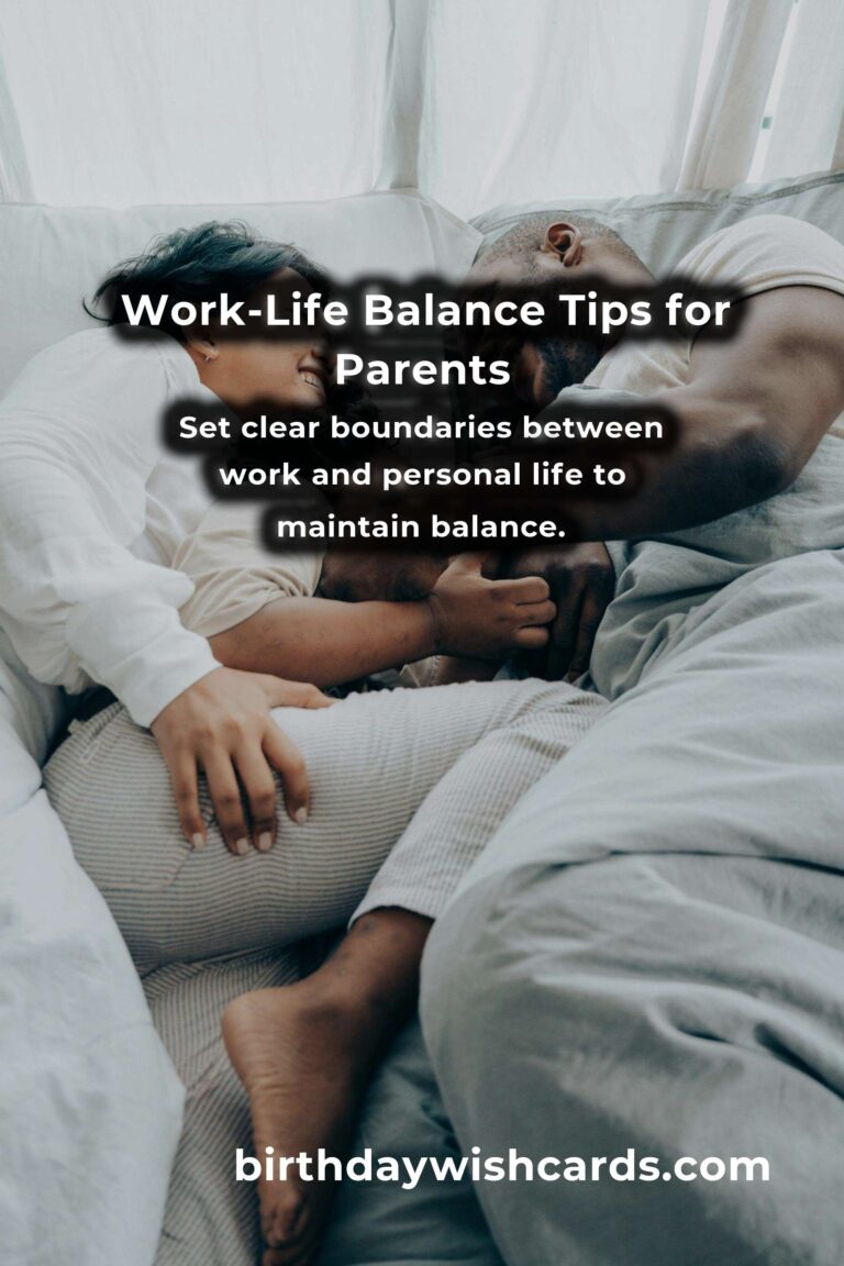 5 Effective Work-Life Balance Hacks for Busy Parents