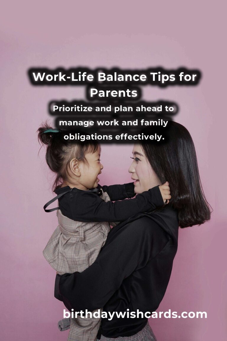 5 Effective Work-Life Balance Hacks for Busy Parents