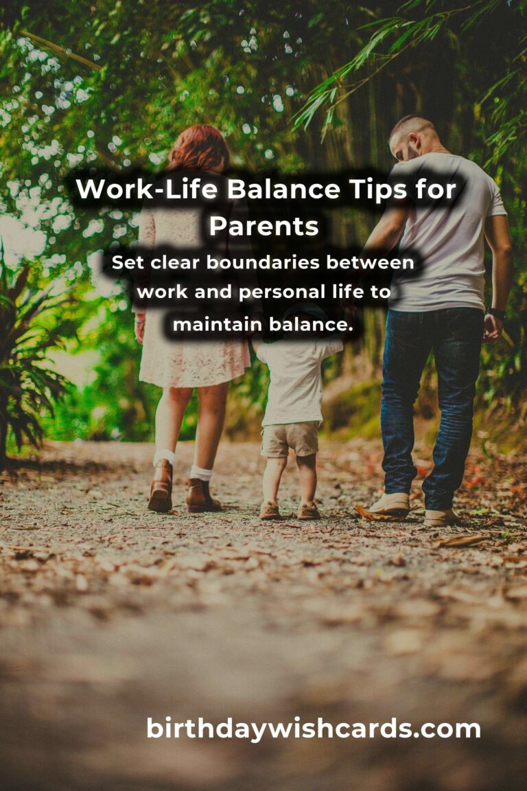 5 Effective Work-Life Balance Hacks for Busy Parents
