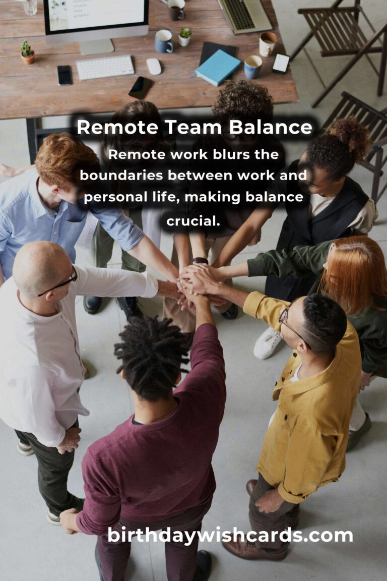 5 Essential Work-Life Balance Hacks for Remote Teams