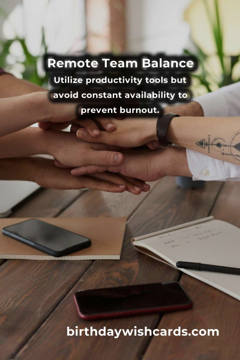 5 Essential Work-Life Balance Hacks for Remote Teams