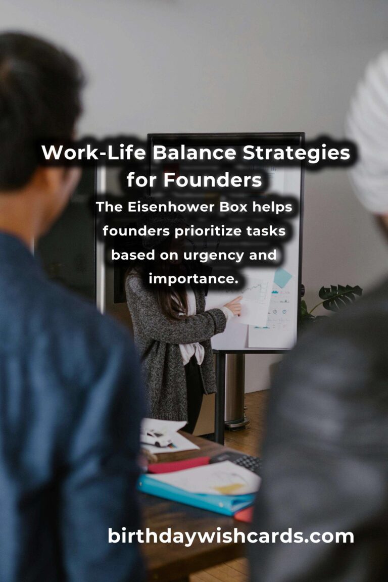 5 Essential Work-Life Balance Hacks for Startup Founders