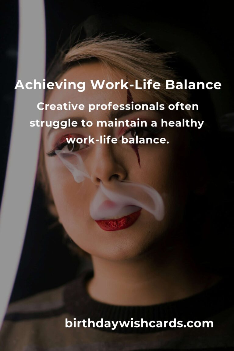 5 Essential Work-Life Balance Tips for Creative Professionals