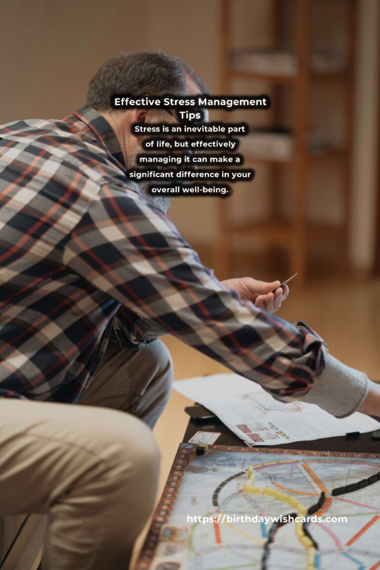 5 Tips for Effective Stress Management