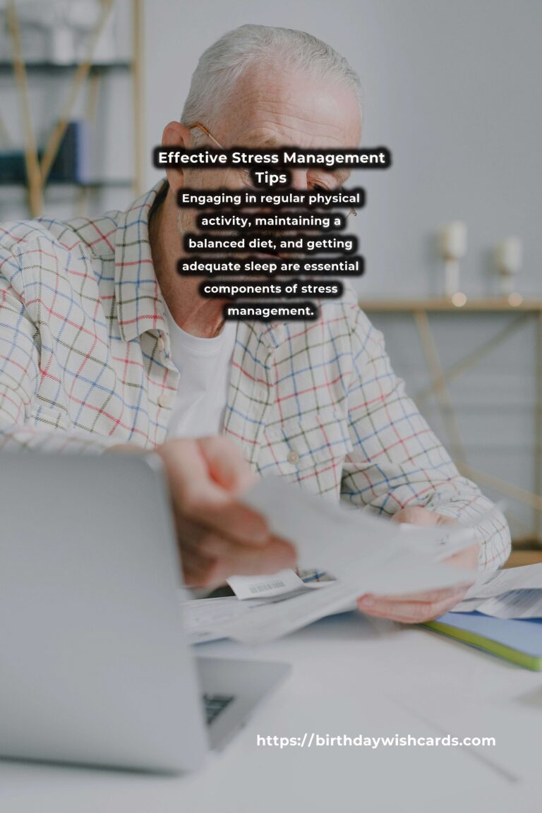 5 Tips for Effective Stress Management