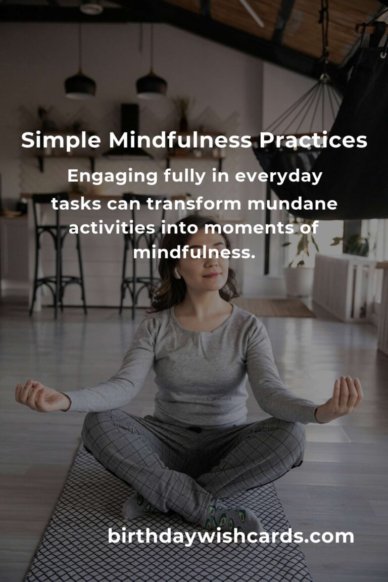 5 Tips for Simple Mindfulness: Enhance Your Daily Life