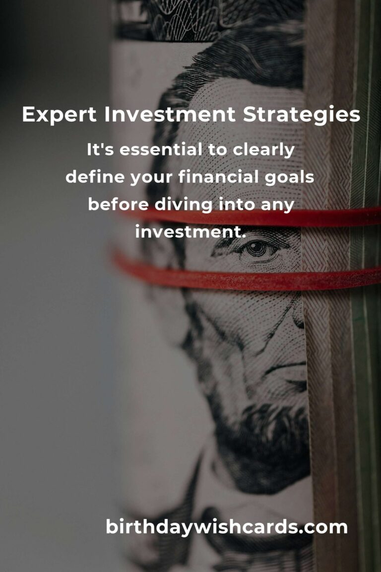 6 Expert Tips for Crafting Investment Strategies