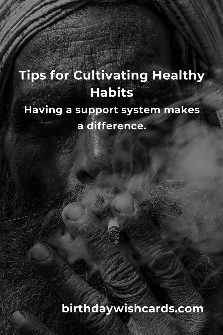 8 Essential Tips for Cultivating Healthy Habits