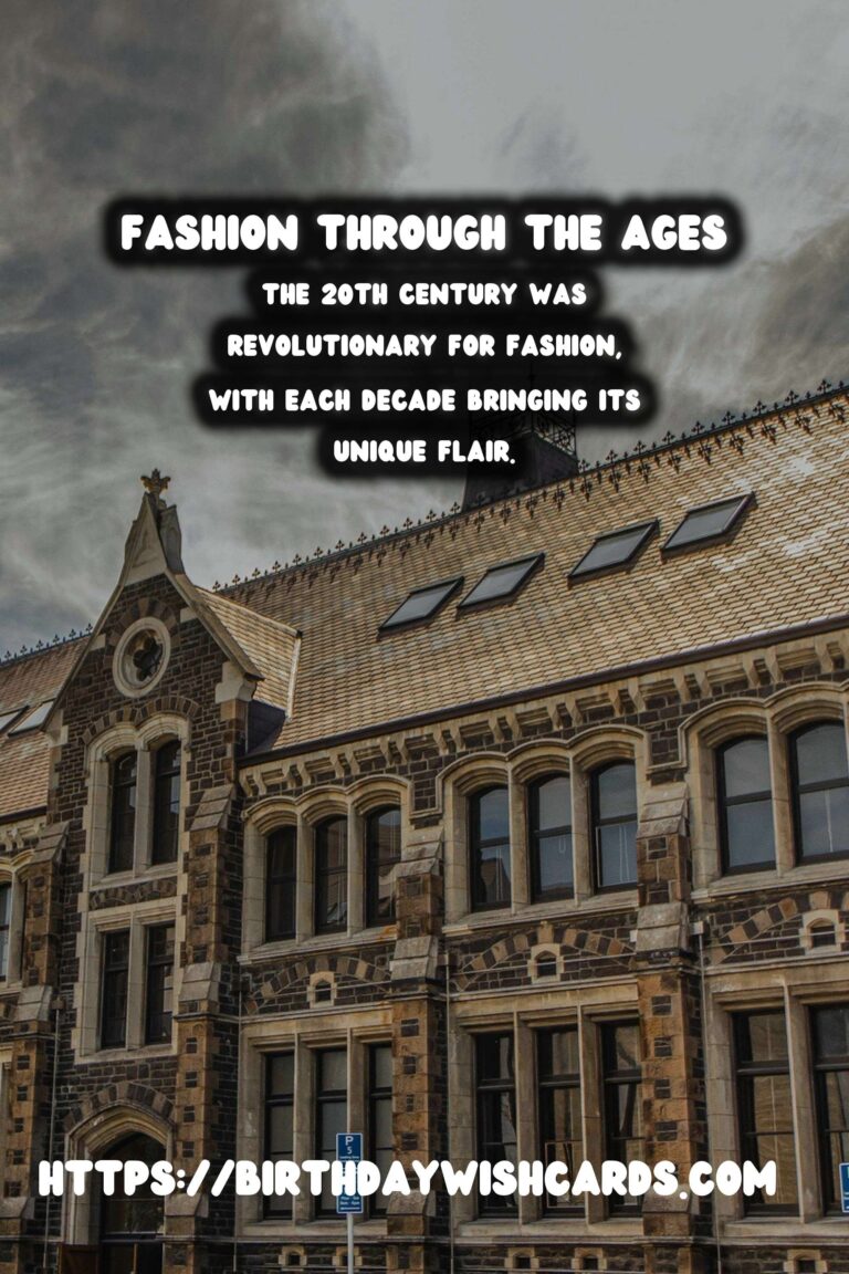 A Journey Through Historical Fashion: From Ancient Times to Modern Day