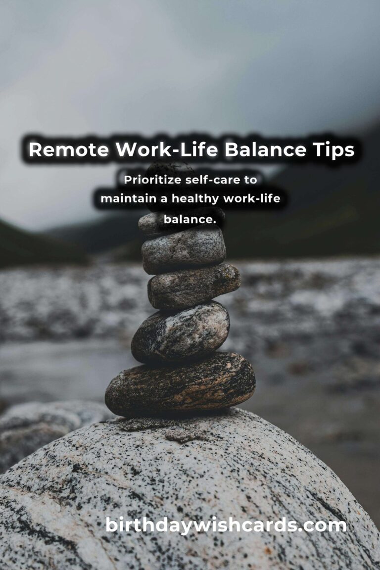 Achieving Optimal Work-Life Balance for Remote Workers: 5 Essential Tips