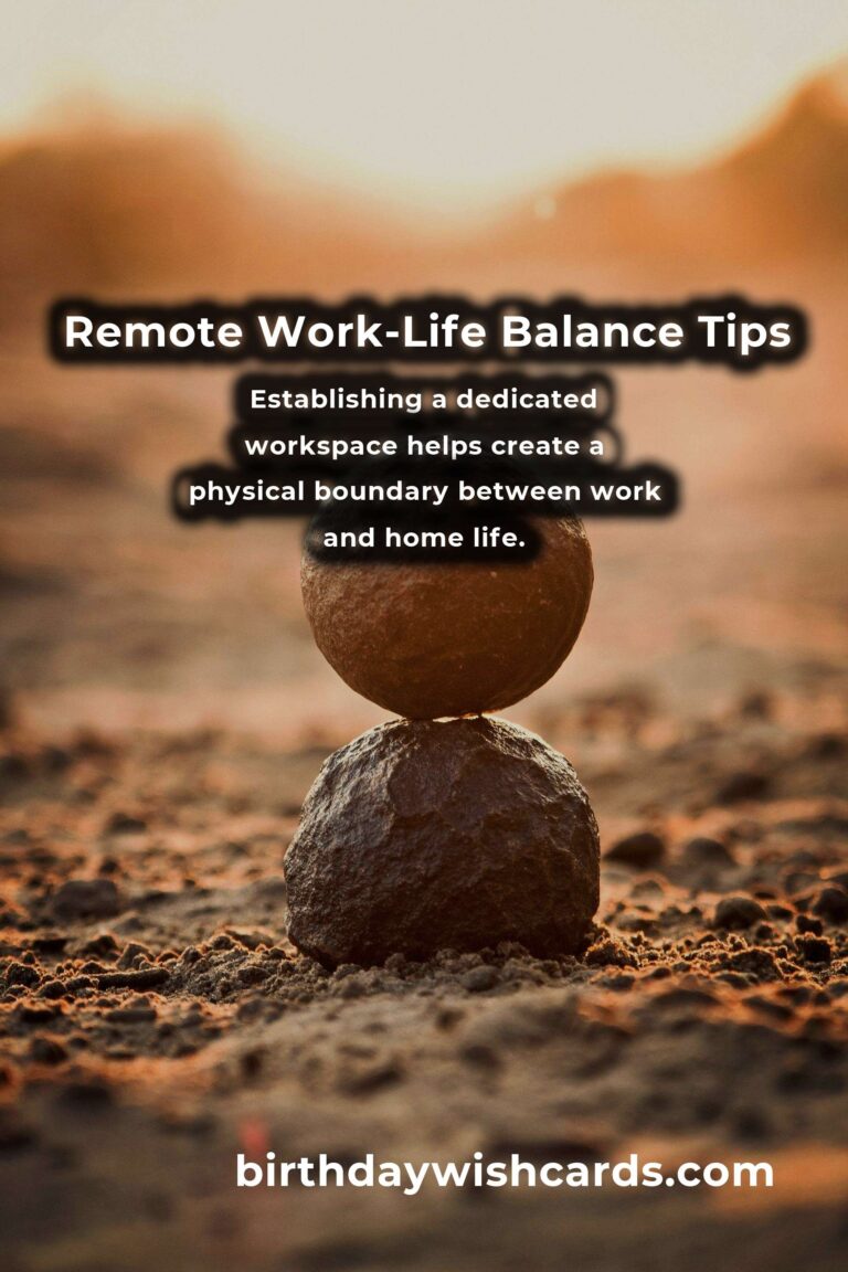 Achieving Optimal Work-Life Balance for Remote Workers: 5 Essential Tips