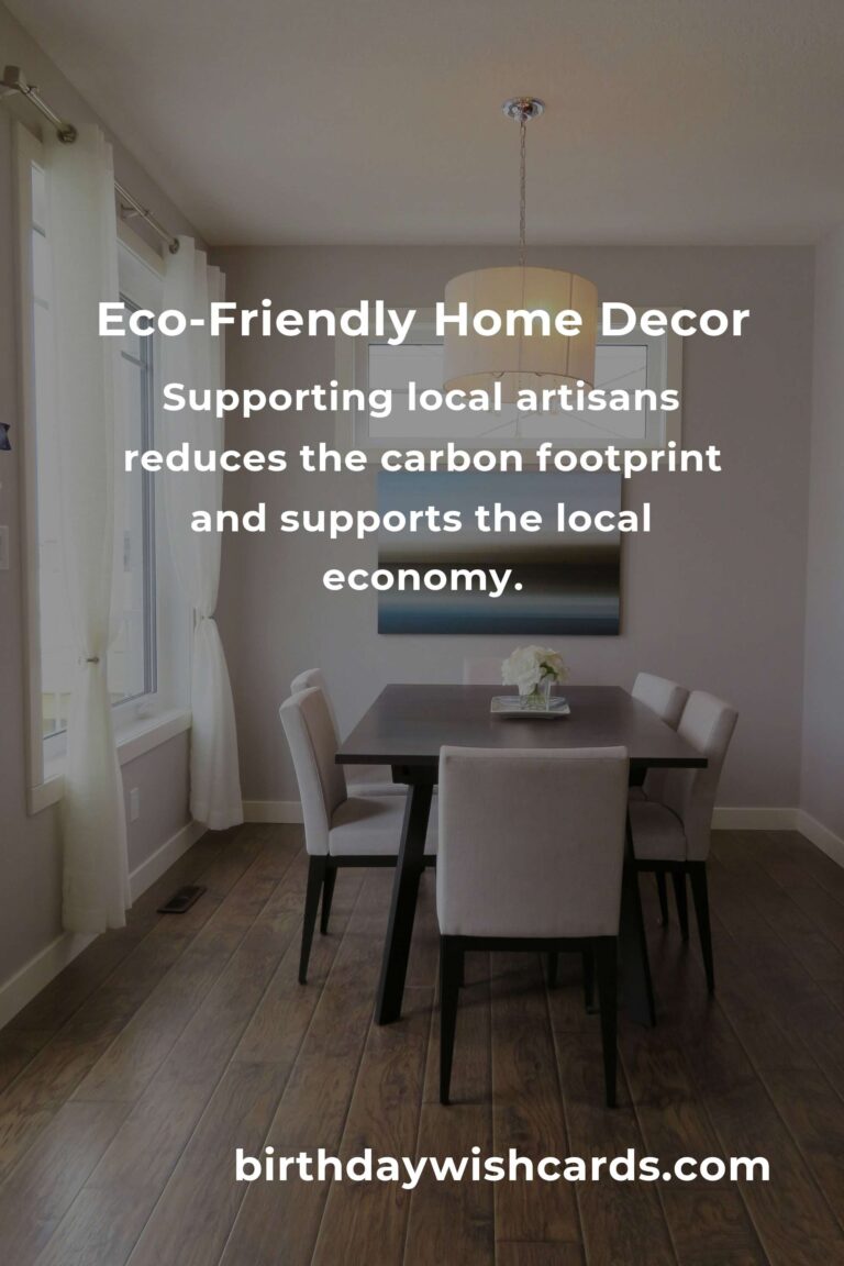 Affordable Eco-Friendly Home Decor Ideas for a Sustainable Living Space