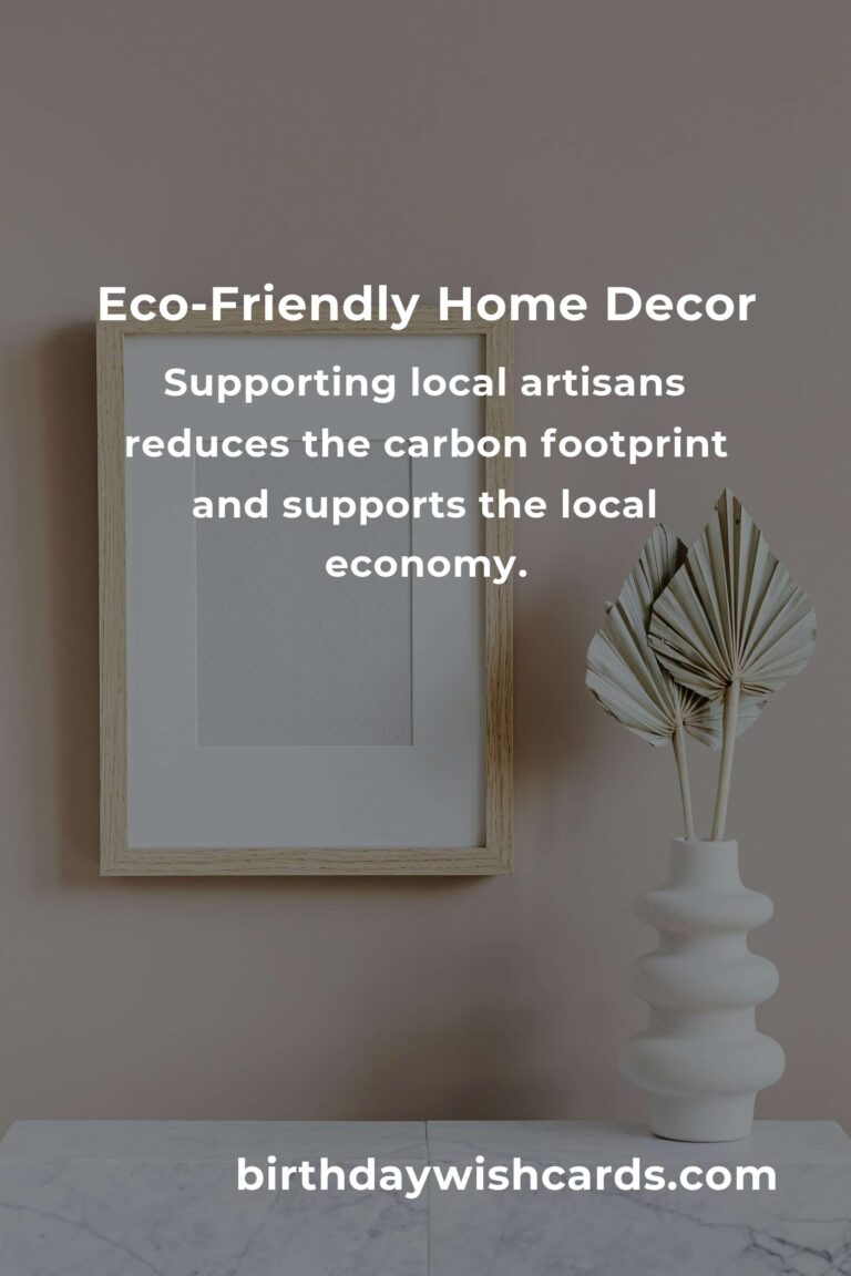 Affordable Eco-Friendly Home Decor Ideas for a Sustainable Living Space