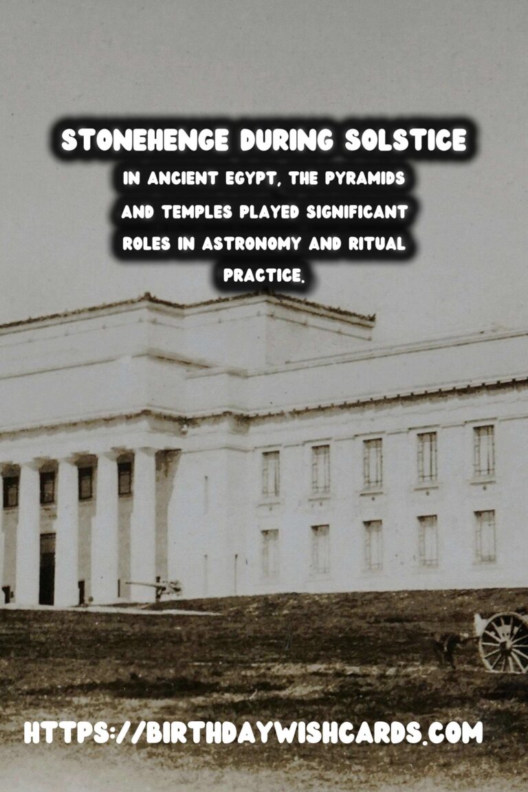 Ancient Astronomy Sites: Their Connection to Rituals