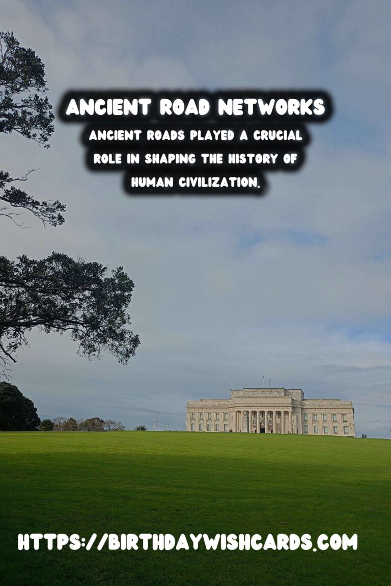 Ancient Road Networks: Following Historical Trails