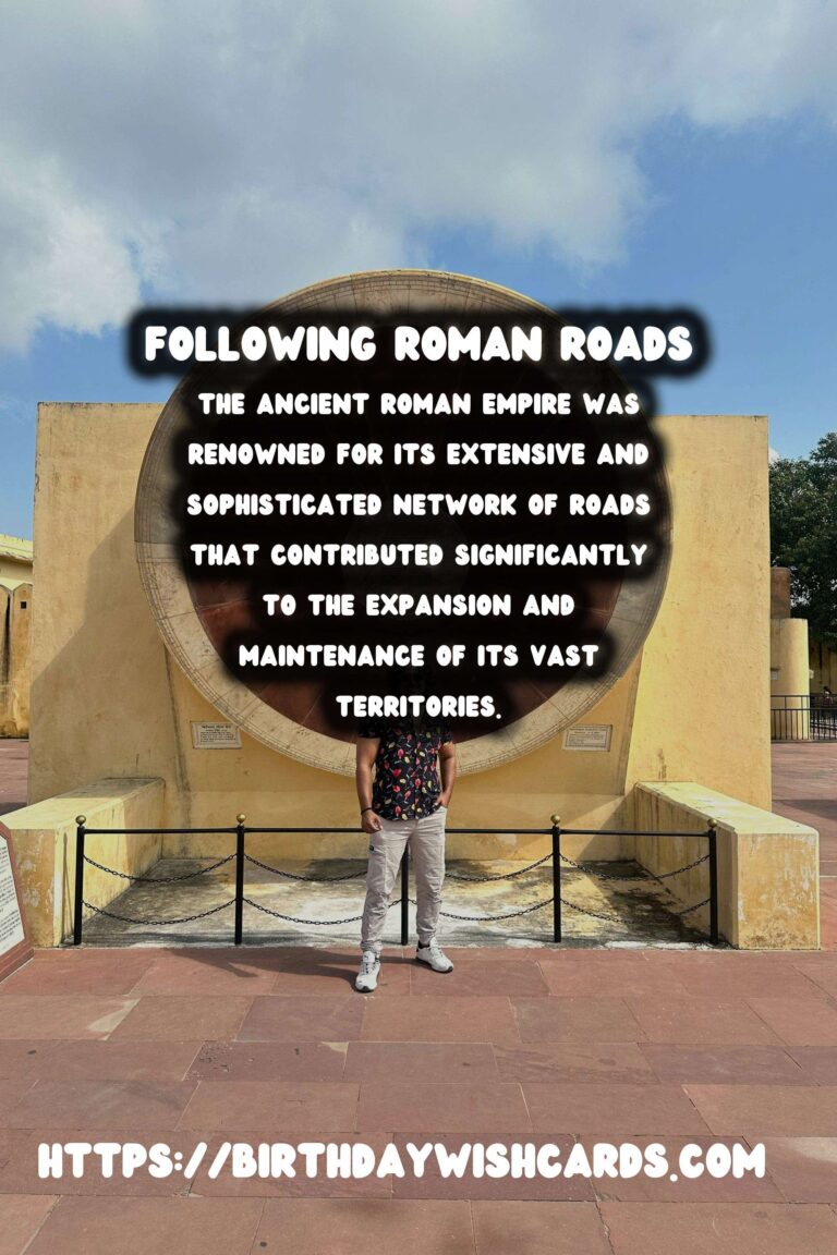 Ancient Road Networks: Following Roman Roads Today