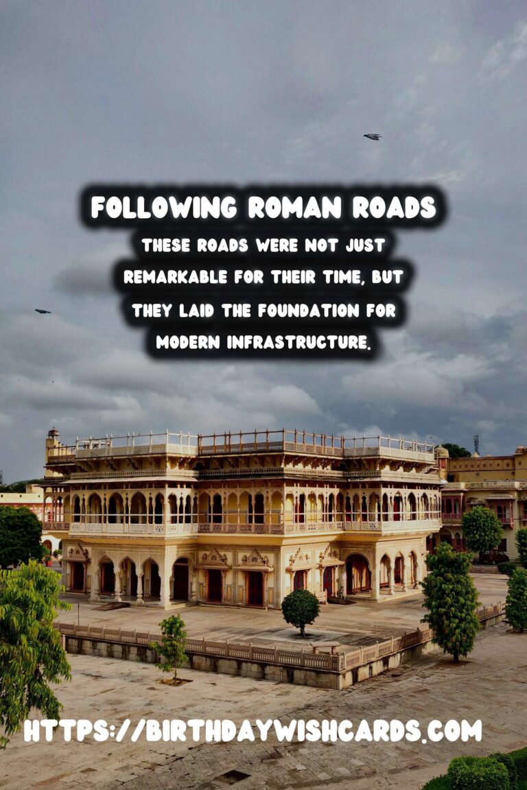 Ancient Road Networks: Following Roman Roads Today