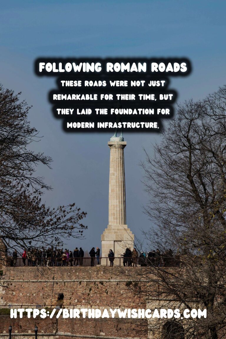 Ancient Road Networks: Following Roman Roads Today