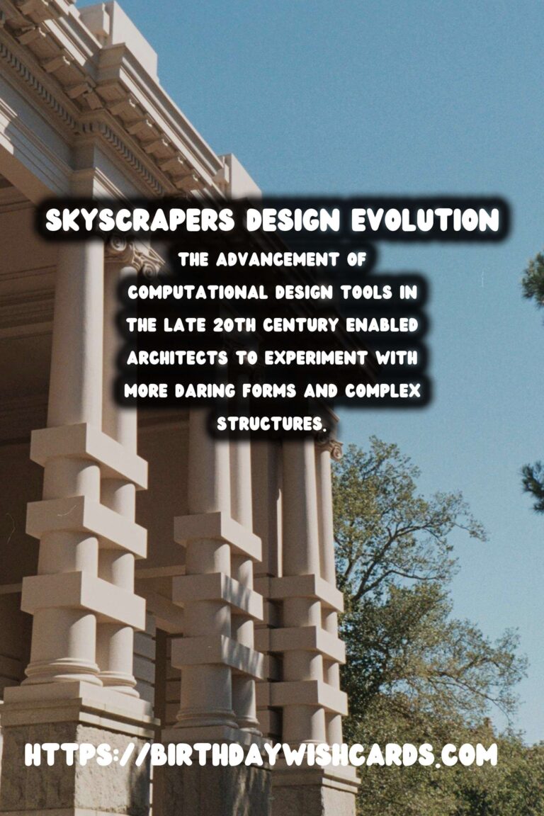 Architectural History of Skyscrapers: Their Design Evolution