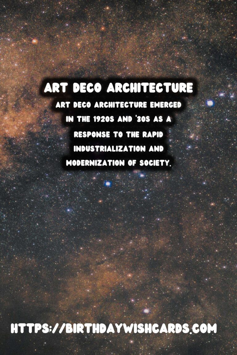 Art Deco Architecture: Exploring Its Historical Roots