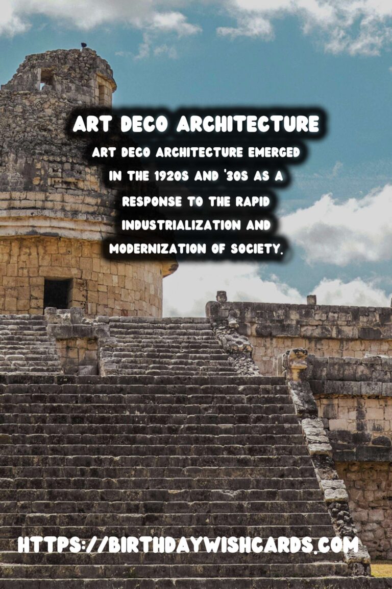 Art Deco Architecture: Exploring Its Historical Roots