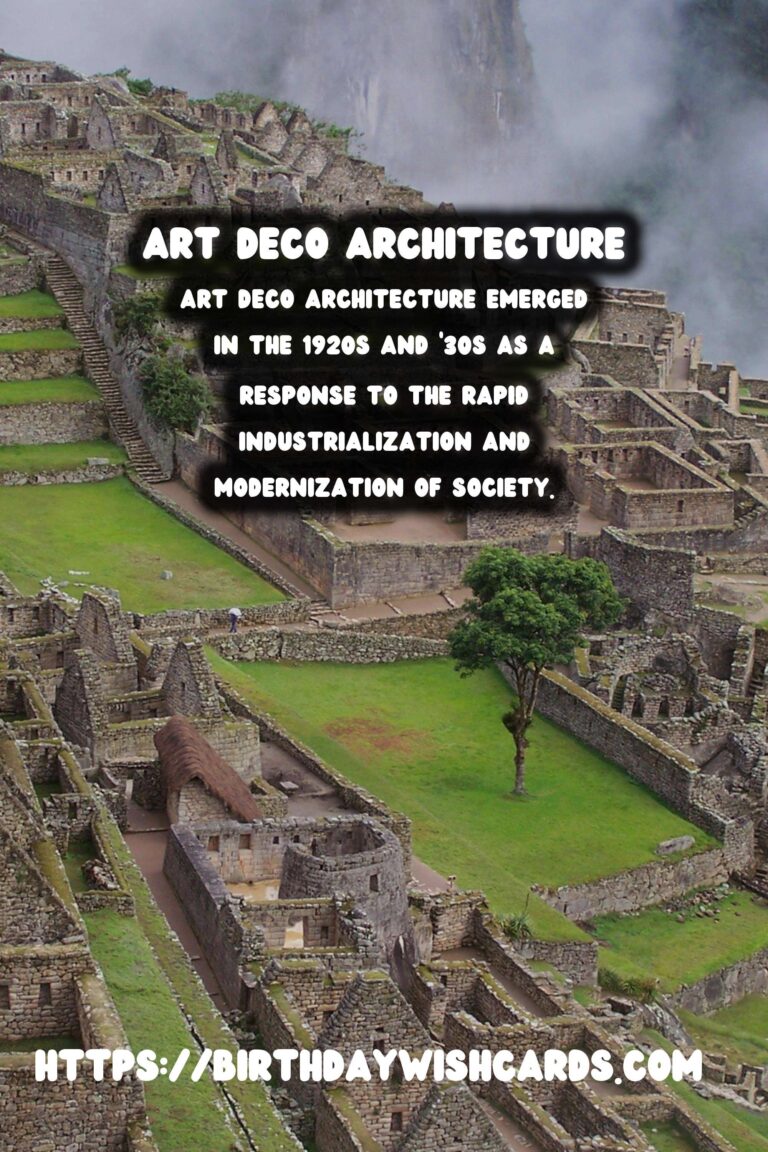 Art Deco Architecture: Exploring Its Historical Roots