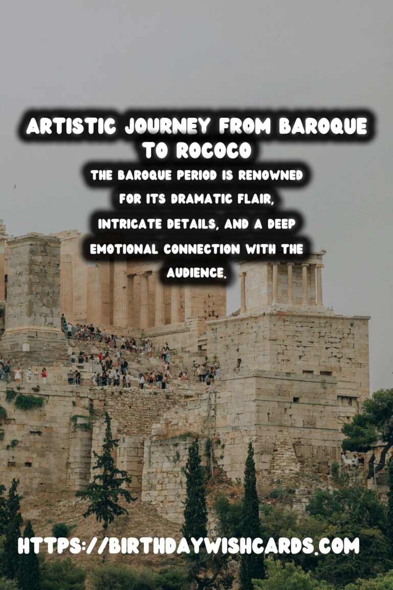 Art History Tours: Journey From Baroque to Rococo