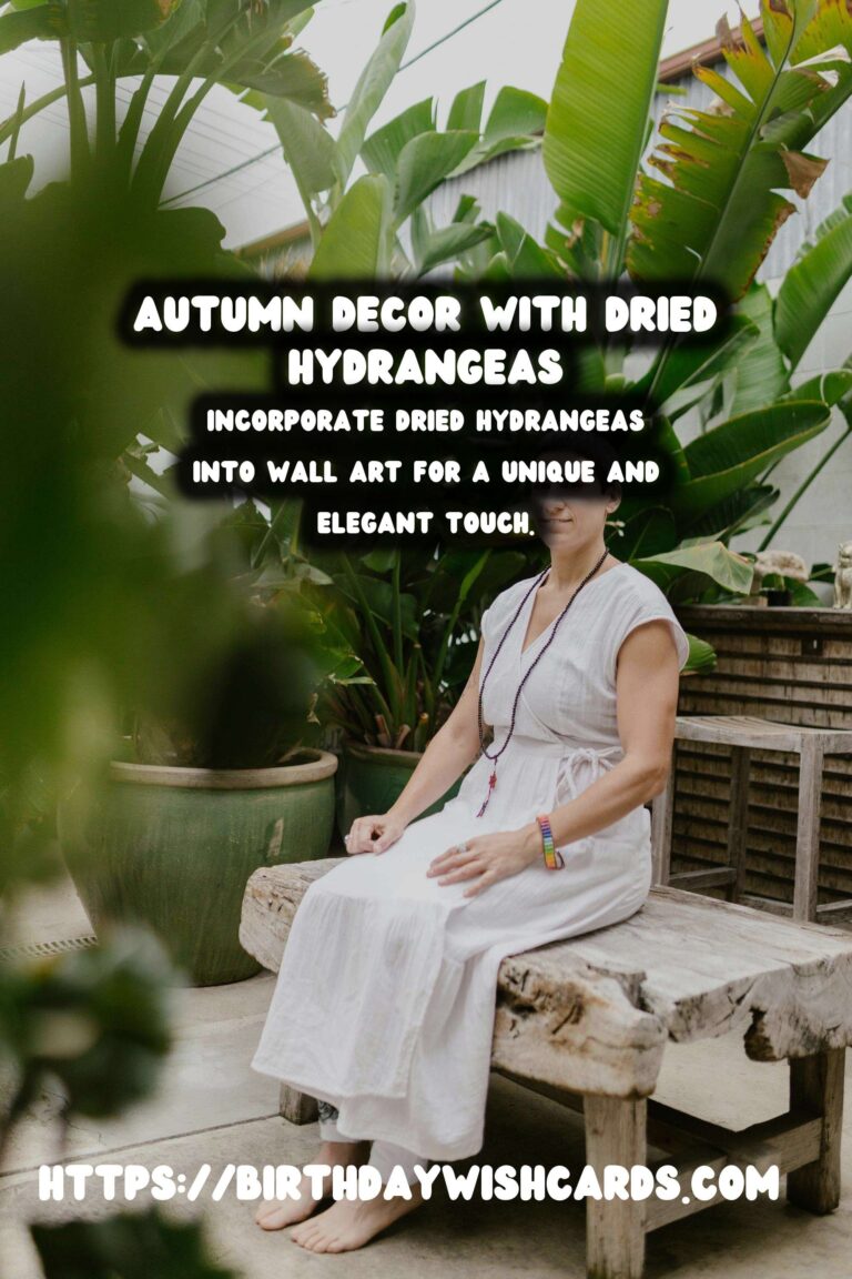 Autumn Decorating Ideas with Dried Hydrangeas to Transform Your Home