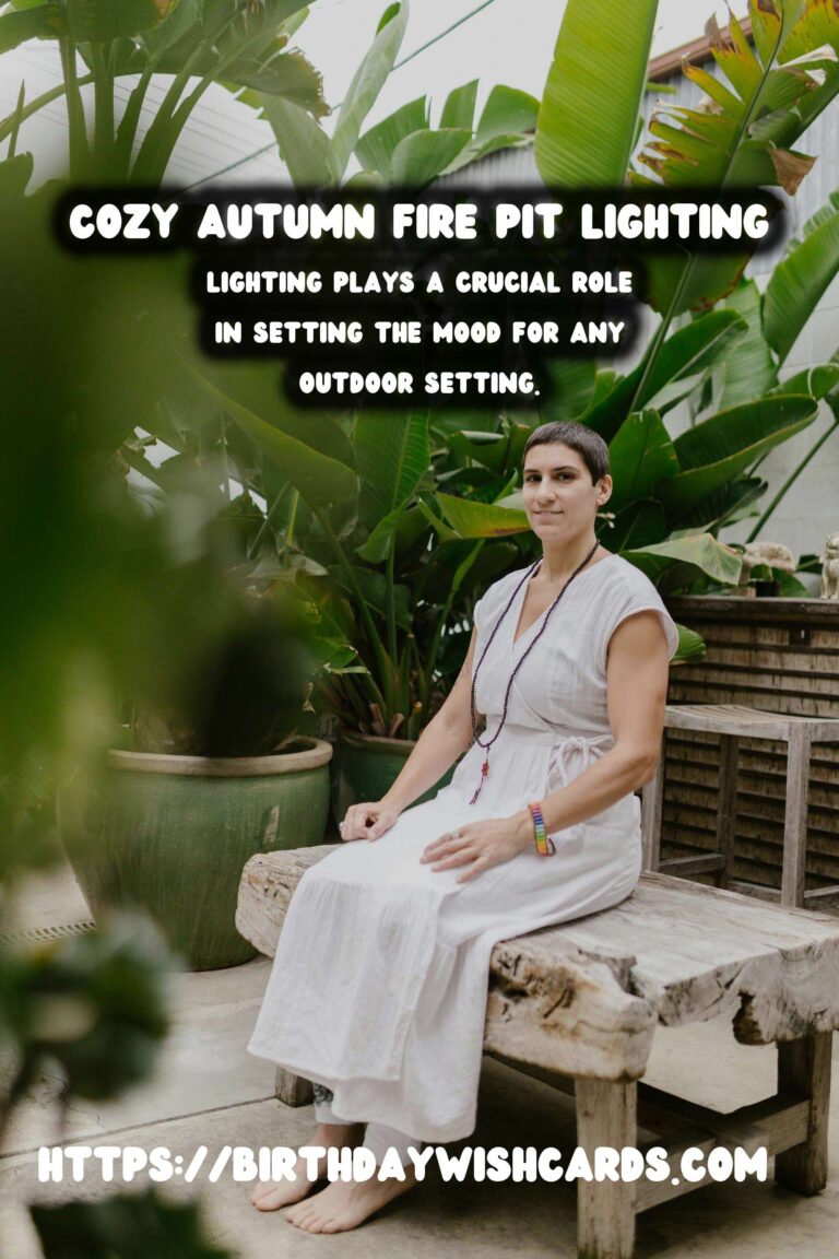 Autumn Fire Pit Decor: Embrace Cozy Lighting for Warm Gatherings