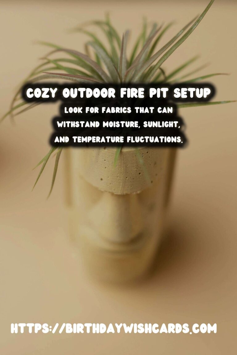 Autumn Fire Pit Decor: Outdoor Pillows to Enhance Your Space