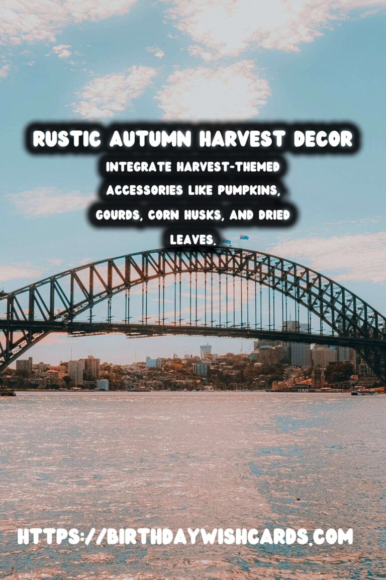 Autumn Harvest Decor: Embrace Rustic Charm