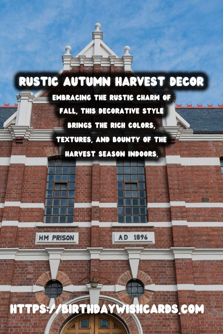 Autumn Harvest Decor: Embrace Rustic Charm