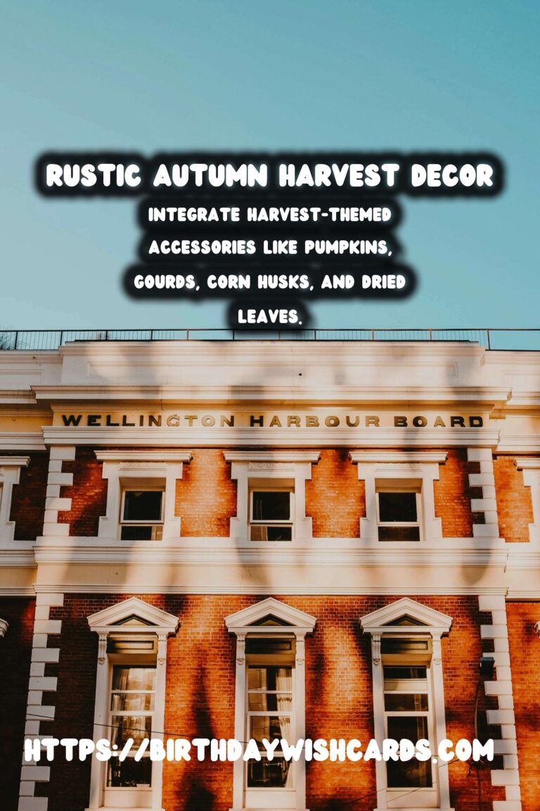 Autumn Harvest Decor: Embrace Rustic Charm