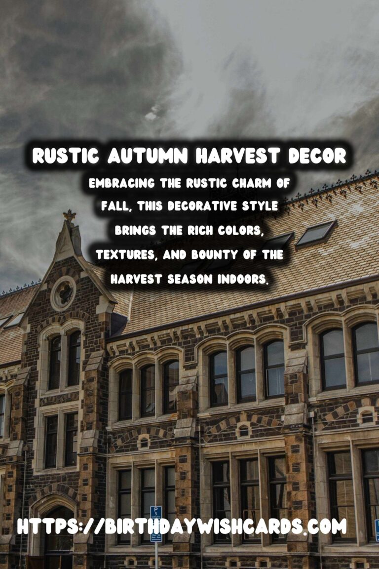Autumn Harvest Decor: Embrace Rustic Charm
